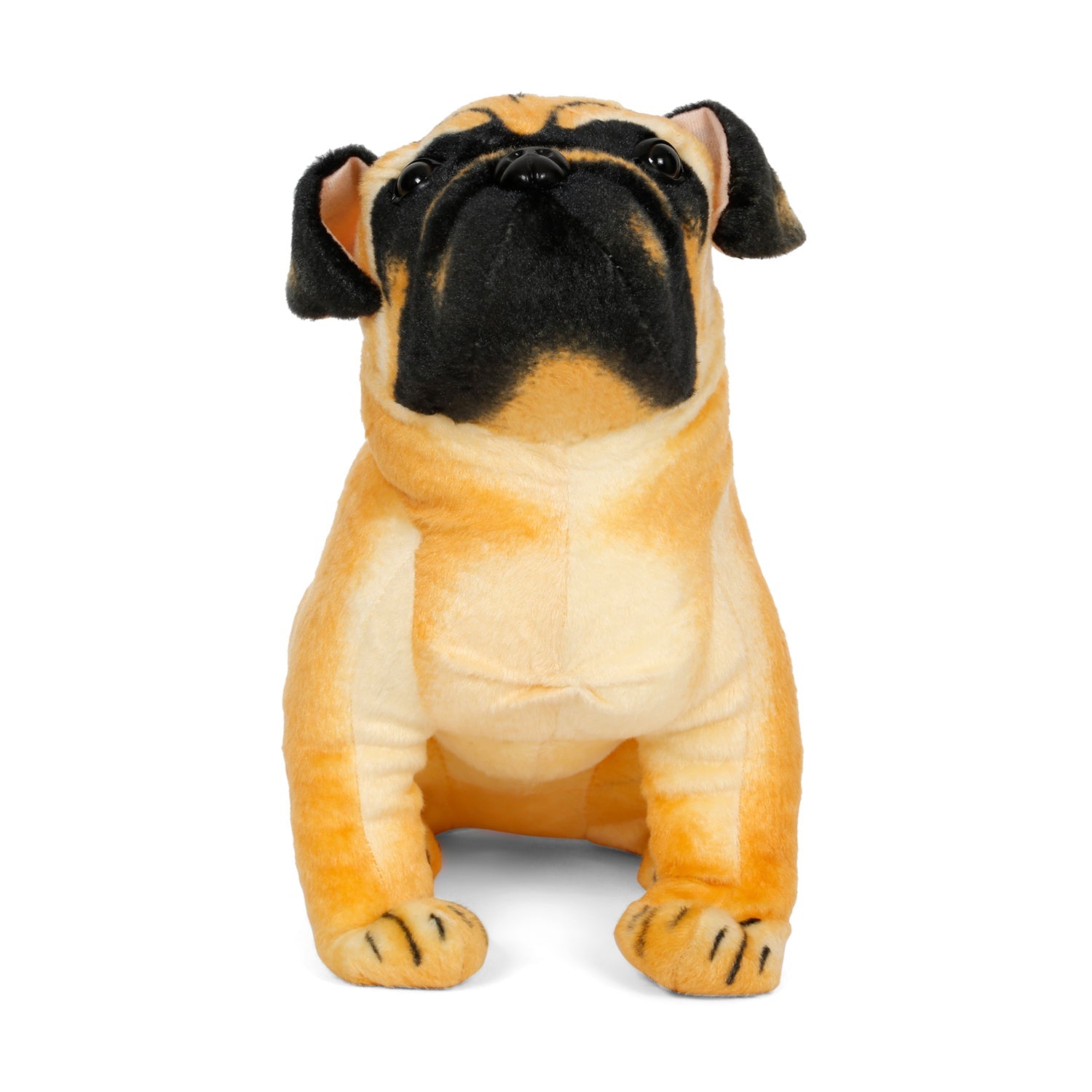 LITTLE GINNIE Pug Dog Soft Toy | Soft Toy for Home & Living Room Décor | Perfect for Birthday & Return Gifts - LG - PUG - ST