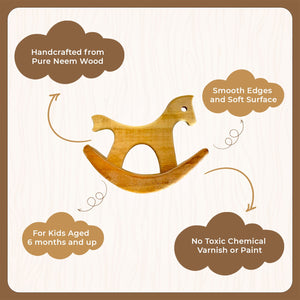 Little Ginnie Rocking Horse For Kids - SN - ROK - HORS - 01