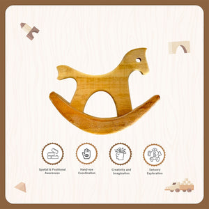 Little Ginnie Rocking Horse For Kids - SN - ROK - HORS - 01