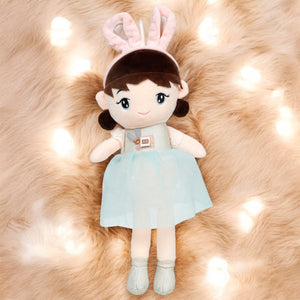 Little Ginnie Soft Doll For Kids - Blue | Returned & Birthday Gift for Baby - LG - SOFT - DOLL - BLU