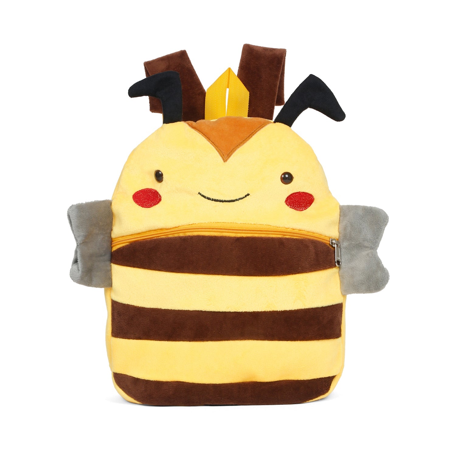 LITTLE GINNIE Soft Kids Bee Bag for School - NK - BEE - BAG