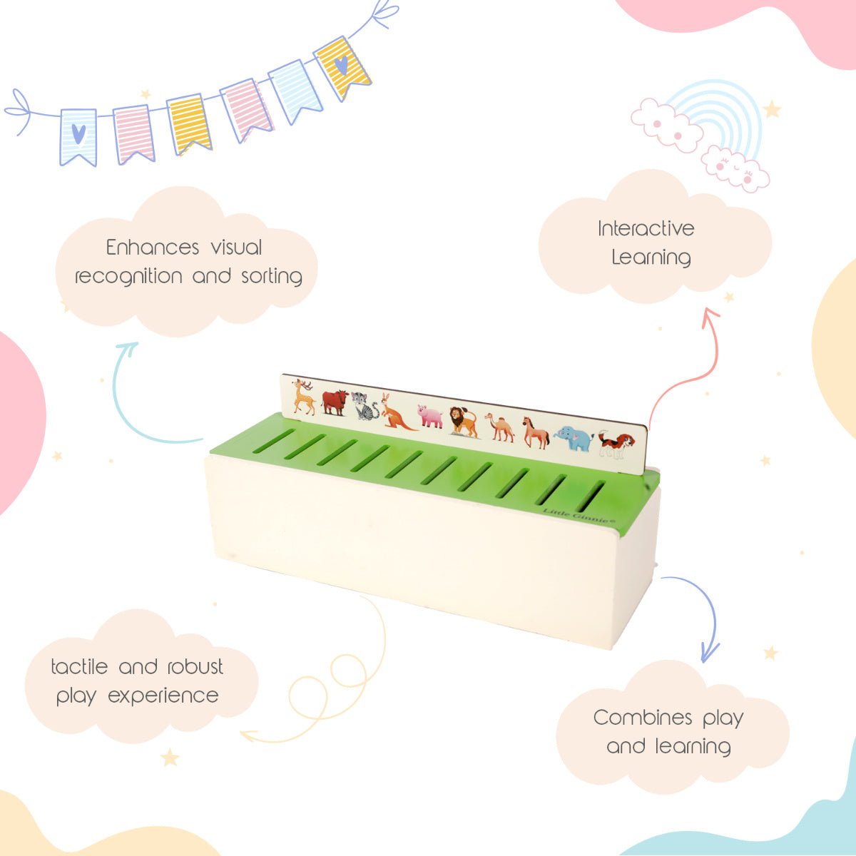 Little Ginnie Sort & Store Station For Kids - LGSSN - 001
