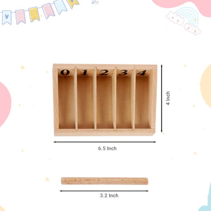 Little Ginnie Spindle Box Montessori Education toys - LG - PBX - SPD - BX