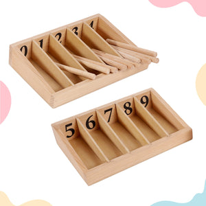 Little Ginnie Spindle Box Montessori Education toys - LG - PBX - SPD - BX