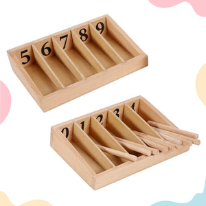 Little Ginnie Spindle Box Montessori Education toys - LG - PBX - SPD - BX