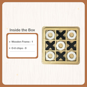 Little Ginnie Tic Tac Toe - B/W Games & Puzzles for Kids - LG - CP - TICTAC - 01