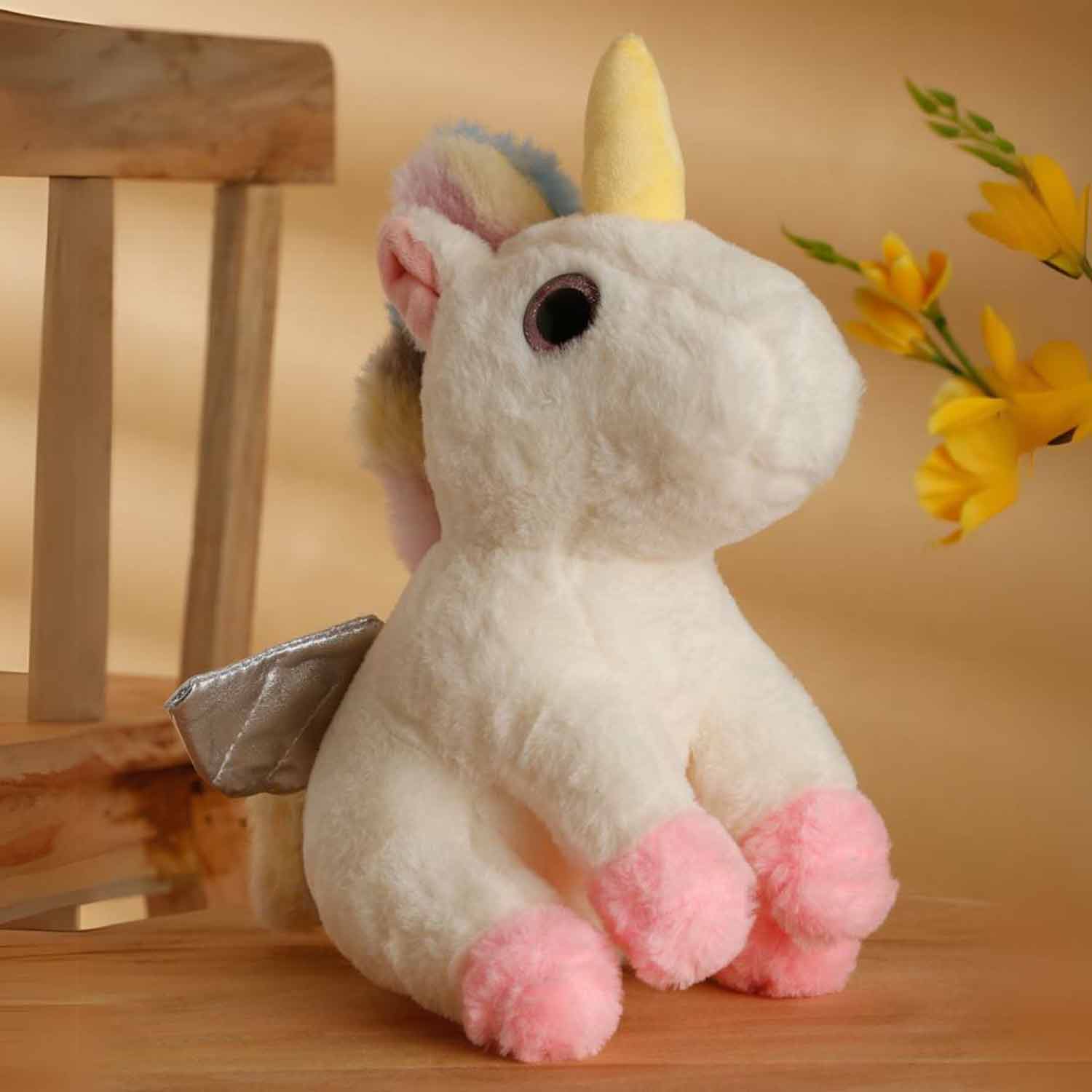 Little Ginnie Unicorn - Pink Soft Toy - LG - MK - FLY - UNICORN - PNK
