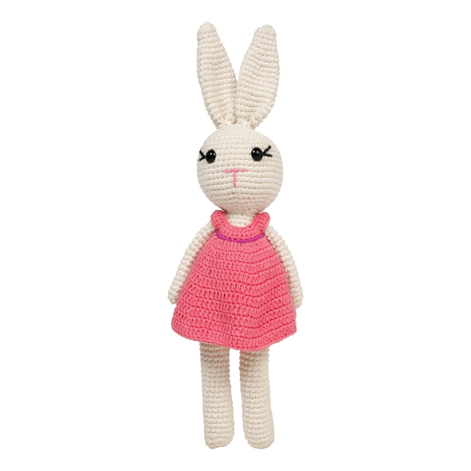 Little Ginnie White Bunny Soft Toy - AMYH - BUNNY - W