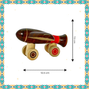 Little Ginnie Wooden Airplane Toys for Kids - Handcrafted Toy with Non - Toxic - LG - CP - PLANE - 01