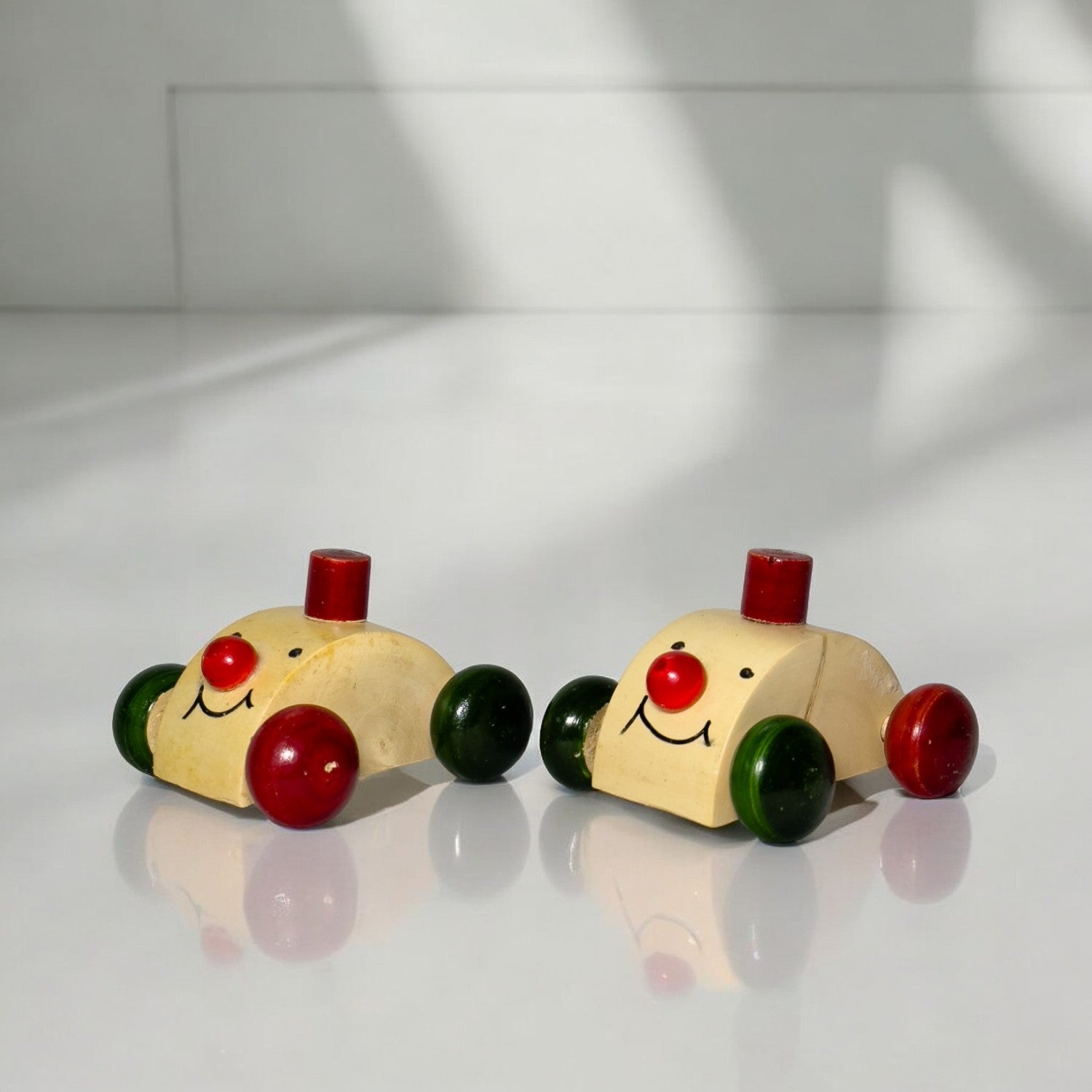 Little Ginnie Wooden Nano Car Toys for Kids - Set of 2 | Return & Birthday Gift for Kids Ages 1 Years+ - LG - CP - NANO - 01