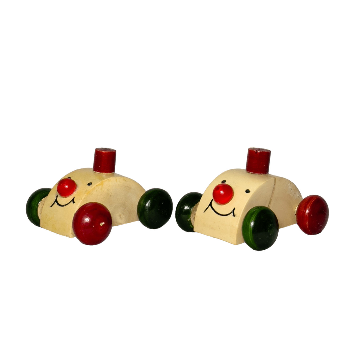Little Ginnie Wooden Nano Car Toys for Kids - Set of 2 | Return & Birthday Gift for Kids Ages 1 Years+ - LG - CP - NANO - 01