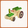 Little Ginnie Wooden Tractor Toy | Pull Push Car Toy for Kids | Wooden Toys for Kids - LG - CP - TRCT - 01