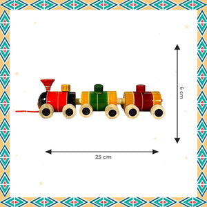 Little Ginnie Wooden Train Toy for Kids | Return & Birthday Gift - LG - CP - RAIL - 01