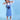 Little Hearts Club Girls Denim Pinafore Dress