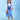 Little Hearts Club Girls Denim Pinafore Dress