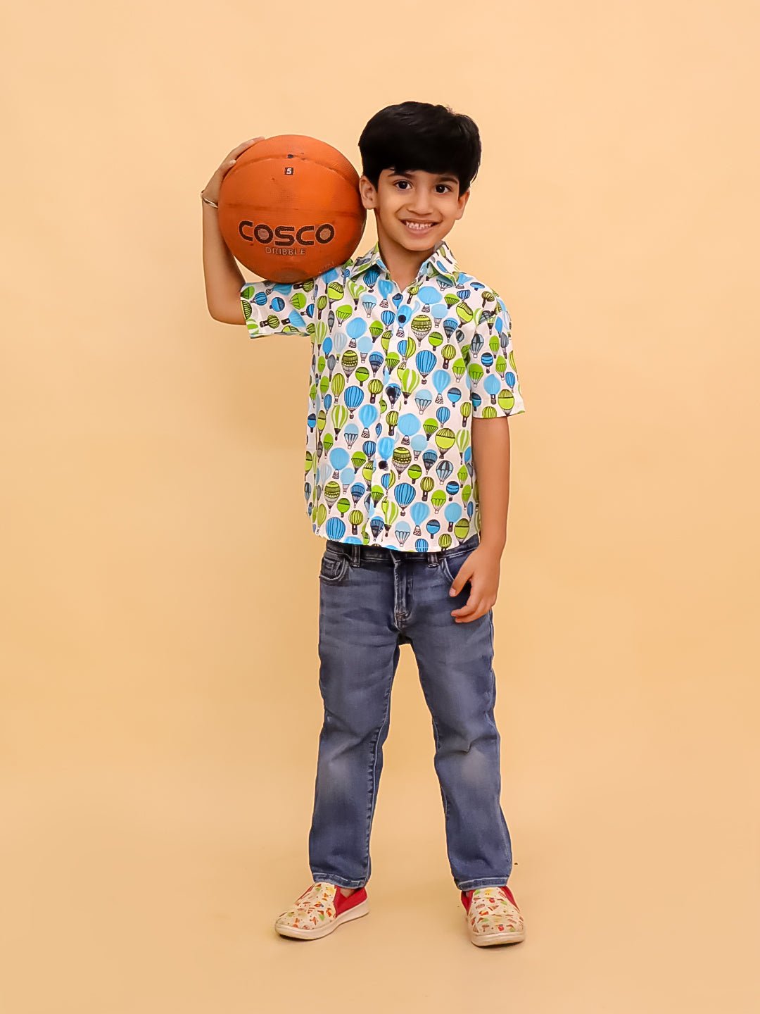 Little Lift Off Boys Shirt - KES - SC - LTLFBY - 0 - 6