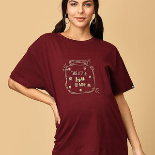 Little Light of Love Oversized Mumma T shirt