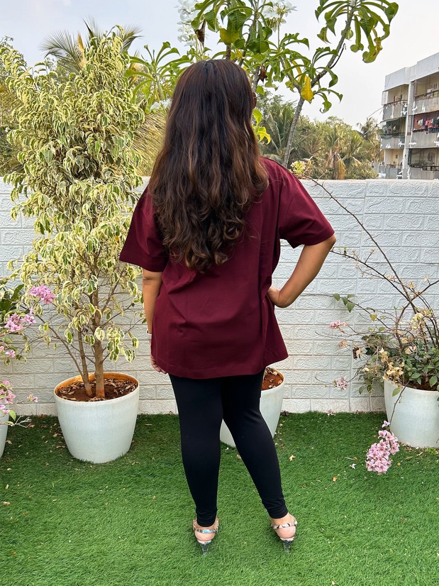 Little Light of Love Oversized Mumma T shirt - MAT-SC-LTLOV-S