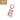 Little Rawr Wood Plush Rattle Teether Toy - Rabbit(Pink) - LPRFF