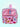 Little Surpise Box, Double Compartment Insulated Lunch Bag For Kids - LSB - LBAG - CAT - PNK