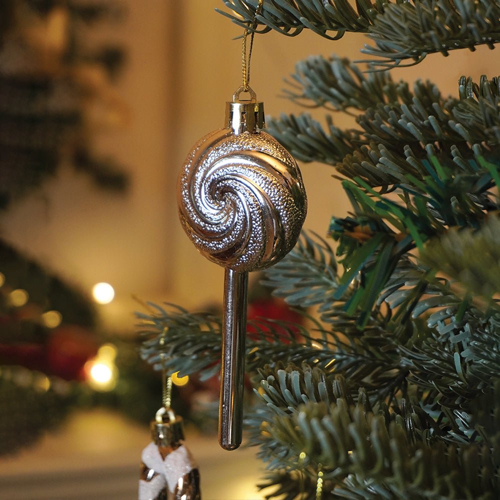 Little Surprise Box 14 pcs Champagne Gold & white themed Christmas Balls tree hanging, XMAS Decoration set. - Christmas Decor