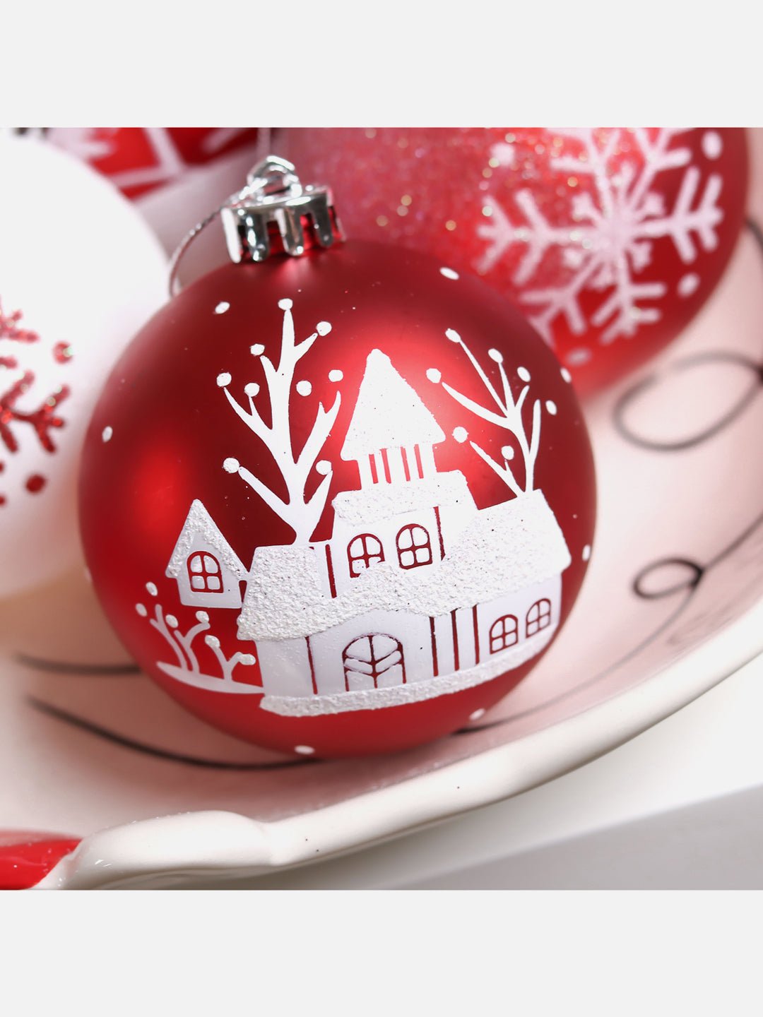 Little Surprise Box, 16 pcs Christmas Ball Tree ornaments XMAS Decoration Set - 16 - RDWT Christmas Decor
