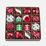 Little Surprise Box 16pcs Christmas Balls Tree hanging Ornaments Xmas Decoration set. - LSB - CMS - 16RGWGIFT - BALLS