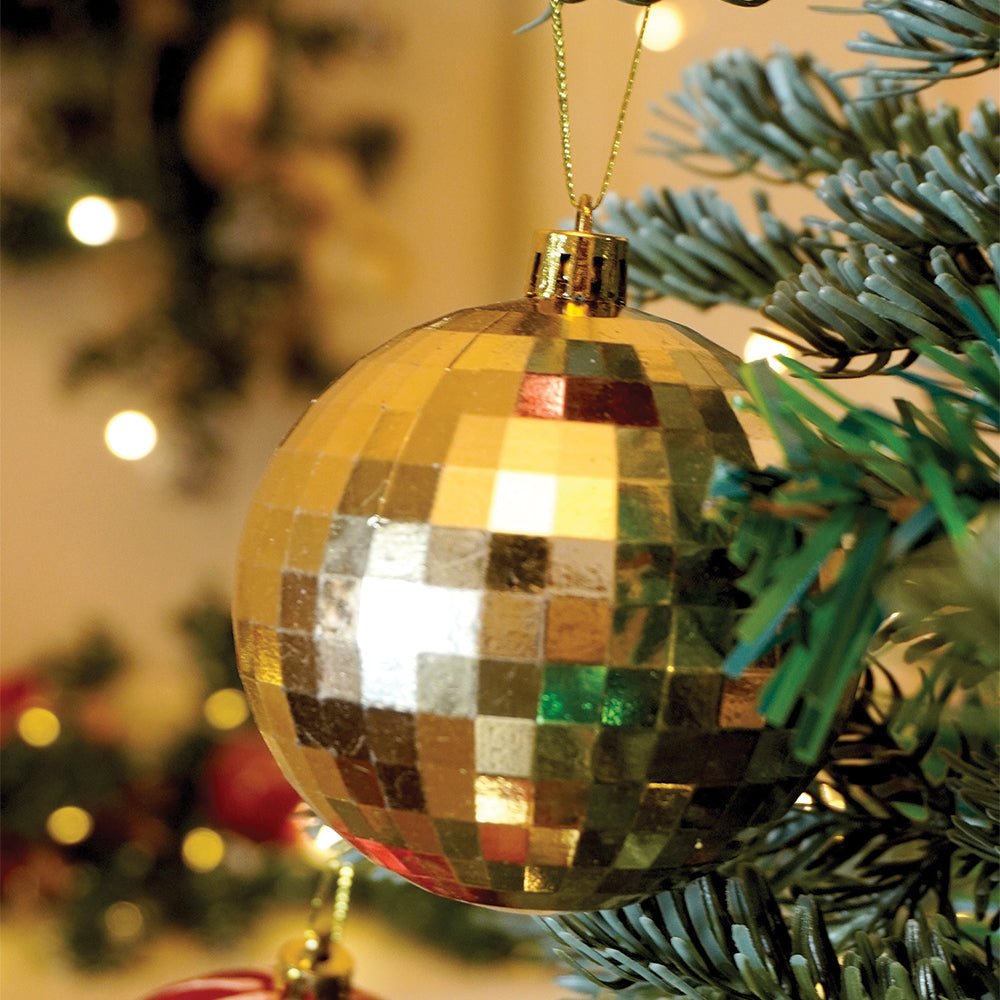 Little Surprise Box 16pcs Stripes & Snowfall Red & Green christmas Tree oranments XMAS Tree decoration set - Christmas Decor