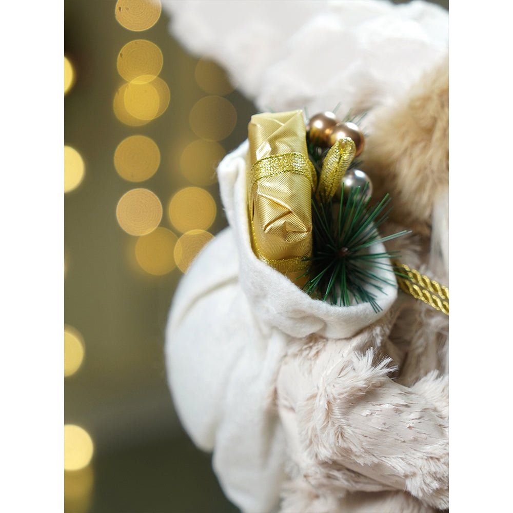 Little Surprise Box 18 inches Gold King Santa , Christmas Home and Table Décor - Christmas Decor