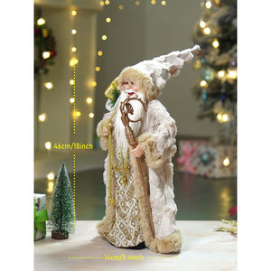 Little Surprise Box 18 inches Gold King Santa , Christmas Home and Table Décor - Christmas Decor