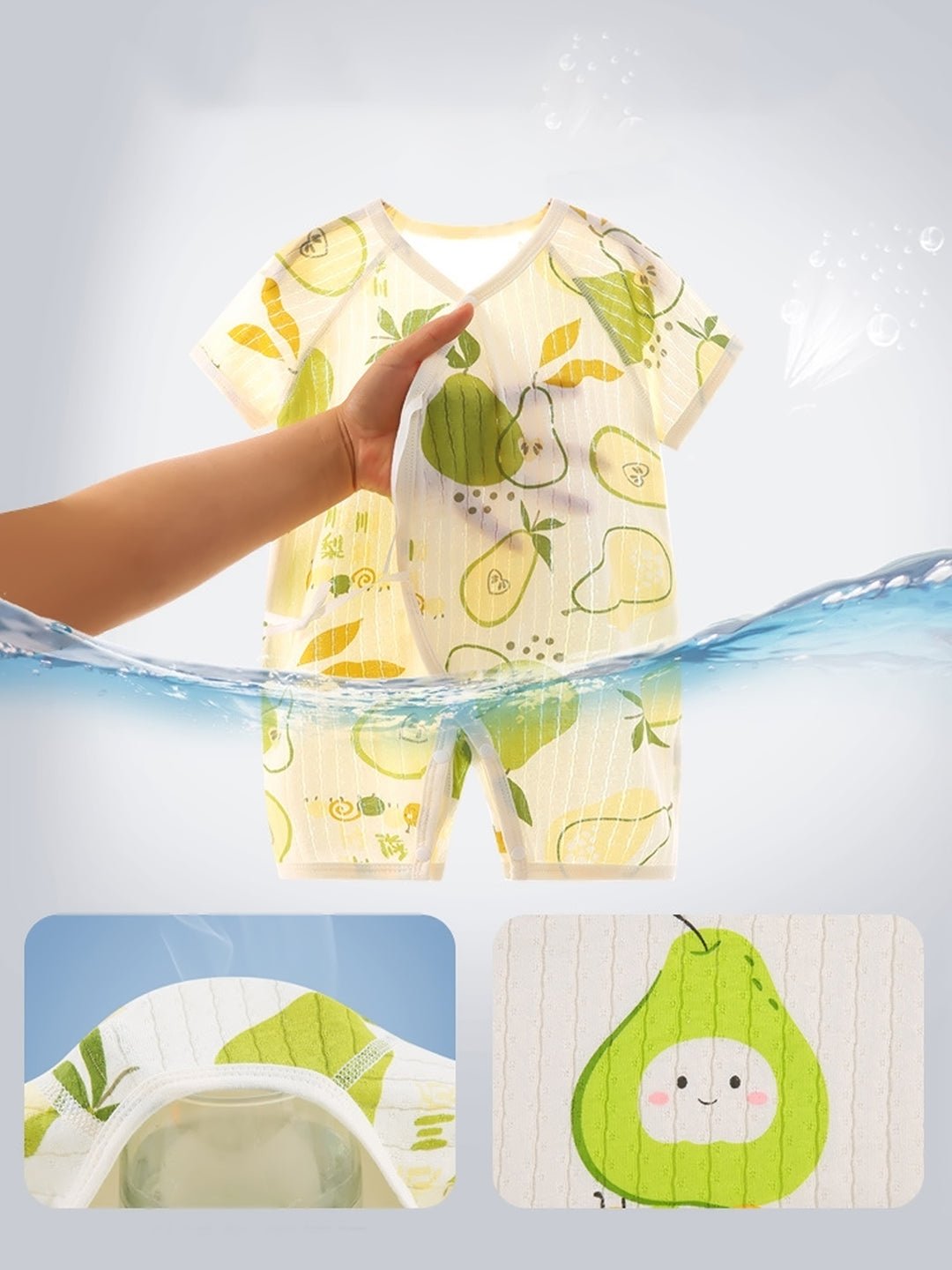 Little Surprise Box, 18 pcs Green Pear Newborn Baby Girl/ Boy Gift Box Hamper, (0 - 12 months) - LSB - BS18 - GREENPEAR