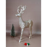 Little Surprise Box 18inches Big white Sequence Gold Reindeer Christmas Décor and Decoration - Christmas Decor