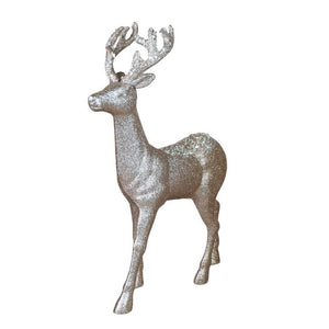 Little Surprise Box 18inches Big white Sequence Gold Reindeer Christmas Décor and Decoration - Christmas Decor