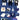 Little Surprise Box, 19 pcs Royal Blue Bow Teddy Birthday Gift Hamper set for Baby with travelling suitcase - LSB - FSTBDAY - 19ROYALBOWTED