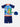 Little Surprise Box 2 pcs Shirt & Shorts set Blue 3d Dino Surfer Kids Swimwear with matching Swim Cap with UPF 50+ - 110 Kids Swimwear