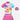 Little Surprise Box 2 pcs Shirt & Skirt set, Mint & Pink Multi Swimwear with matching swimcap for Kids with UPF 50+ - LSB - SW - 2PMNTMULTI110