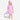 Little Surprise Box 2 Pcs Top & Skort Set Peach Pink Tie-Dye Side Panel UPF 50+ Swimwear with Matching Swim Cap for Girls With Free Wash Bag (Copy) - Kids Swimwear
