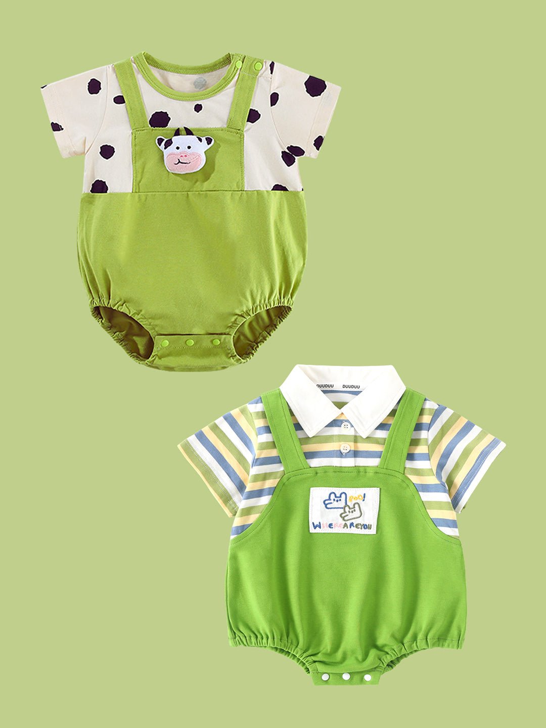 Little Surprise Box, 20 pcs Green Dream Big Baby Birthday Gift Hamper set for Baby with travelling suitcase - LSB - FSTBDAY - 20DRMBIGBABY