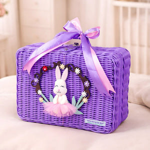Little Surprise Box 20 Pcs Woodland Rabbit Baby Girl Hamper | The Mom Store - Baby Gifting
