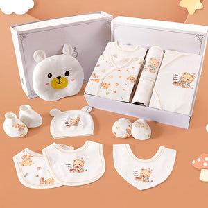 Little Surprise Box 20pcs Gift Bear Hamper for Newborn Baby Boy / Baby Girl, Giftset for Baby , All Season wear, 0 - 12 months - Baby Gifting