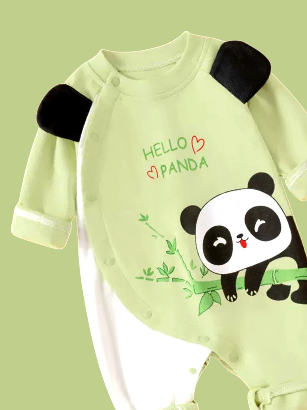 Little Surprise Box, 21 pcs Green Panda Birthday Gift Hamper set for Baby with Gift Box - LSB - FSTBDAY - 21GRNPANDA