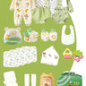 Little Surprise Box, 21 pcs Olive Baby Bear theme Birthday Gift Hamper set for Baby Girls with travelling Suitcase - LSB - FSTBDAY - 21 - OLVEBEAR - SC