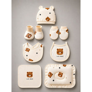 Little Surprise Box 22 Pcs Baby Bear Hamper Giraffe Suitcase | The Mom Store - Baby Gifting