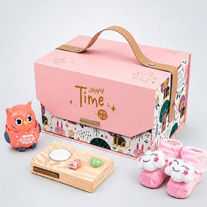 Little Surprise Box 22 Pcs Baby Girl Gift Hamper | 0-6M - PINK Gift Hamper