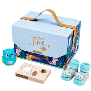 Little Surprise Box 22 Pcs Baby Girl Gift Hamper | 0-6M - BLUE Gift Hamper