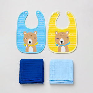 Little Surprise Box 22 Pcs Baby Girl Gift Hamper | 0-6M - BLUE Gift Hamper