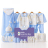 Little Surprise Box 22pcs Blue Penguin Newborn Baby Girl/ Boy Gift Box all season wear Gift Hamper - 0 - 12M - Gift Set