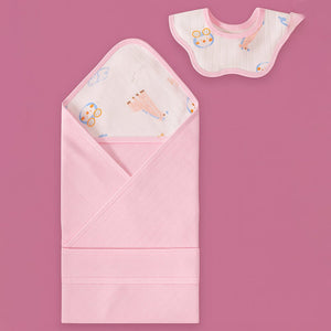 Little Surprise Box 22pcs Pink Penguin Newborn Baby Girl/ Boy Gift Box , all season wear Gift Hamper, (0 - 12 months) - Gift Set