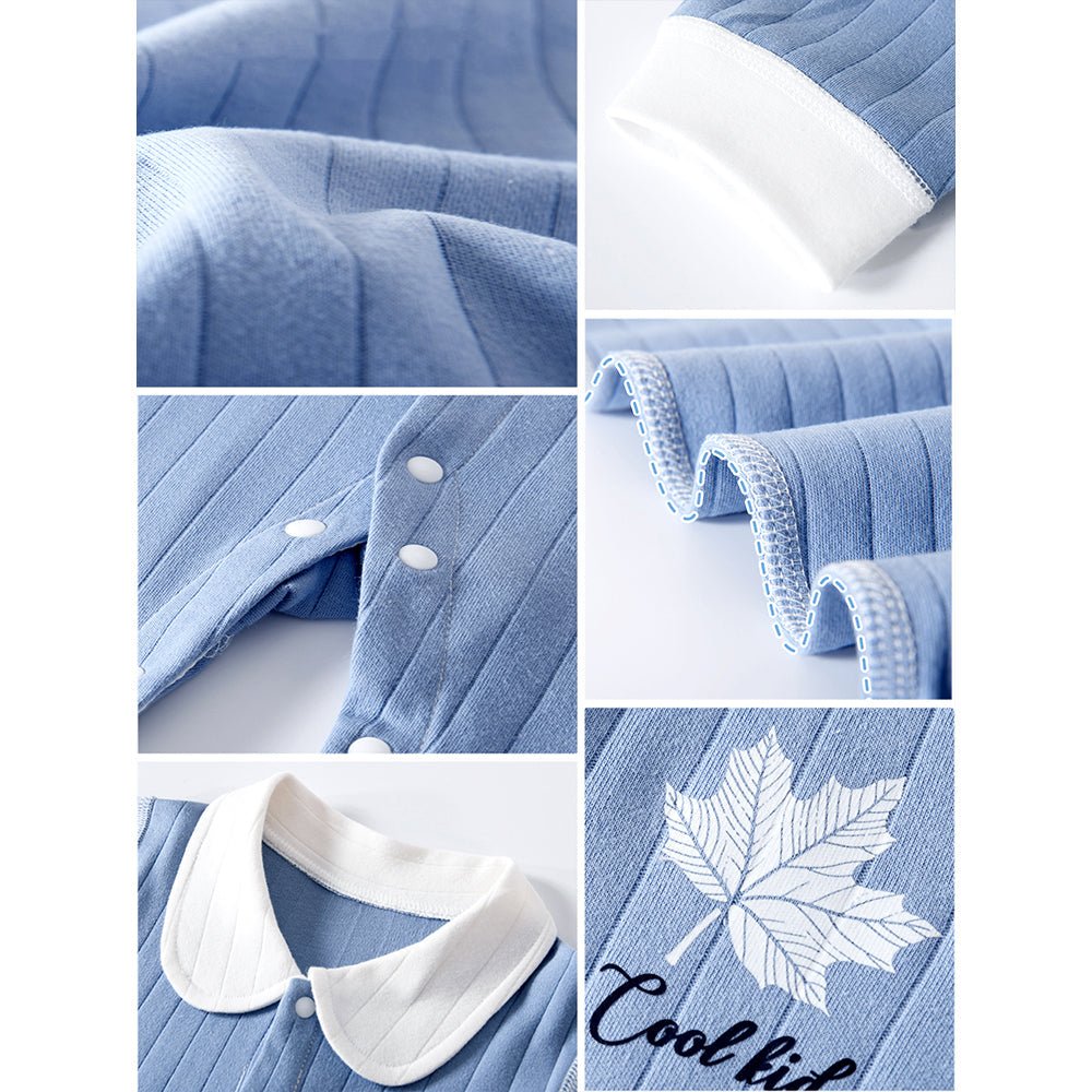 Little Surprise Box 23 - Piece Blue Maple Leaf Newborn Gift Set (0–12 Months) - Gift Set