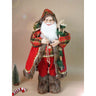 Little Surprise Box 24 inches/2feet Red Checks Santa ,Christmas Home and Table Décor - 24 inch Christmas Decor